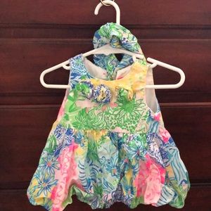 Lilly Pulitzer bubble dress and bloomer 🌴